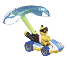 Load image into Gallery viewer, 2022 Hot Wheels Mario Kart: LAKITU Standard Kart + Para foil Glider Die-Cast Car