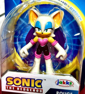 2023 JAKKS Pacific - Sonic the Hedgehog 2.5” Action Figure: ROUGE THE BAT