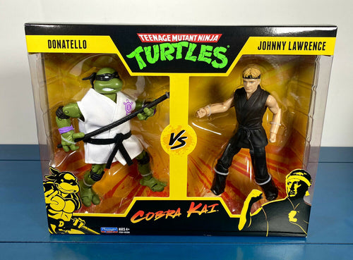 2021 Playmates - TMNT vs. Cobra Kai 2-Pack: DONATELLO vs. JOHNNY LAWRENCE