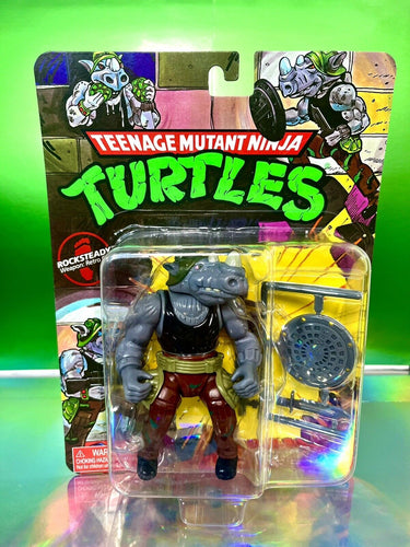 2023 Playmates Teenage Mutant Ninja Turtles - Classic ROCKSTEADY Action Figure