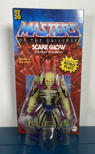 2020 Mattel - Masters of the Universe 5.5” Retro Action Figure: SCARE GLOW