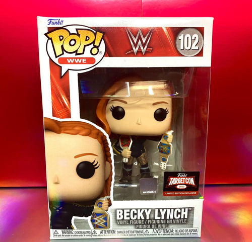 2022 Funko Pop! WWE - BECKY LYNCH (Wrestlemania 35 - #102) - EXCLUSIVE!