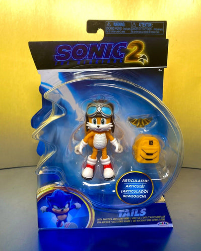 2022 JAKKS Pacific - Sonic the Hedgehog 2 (Movie) Figure - TAILS (w/ Gizmo Wing)