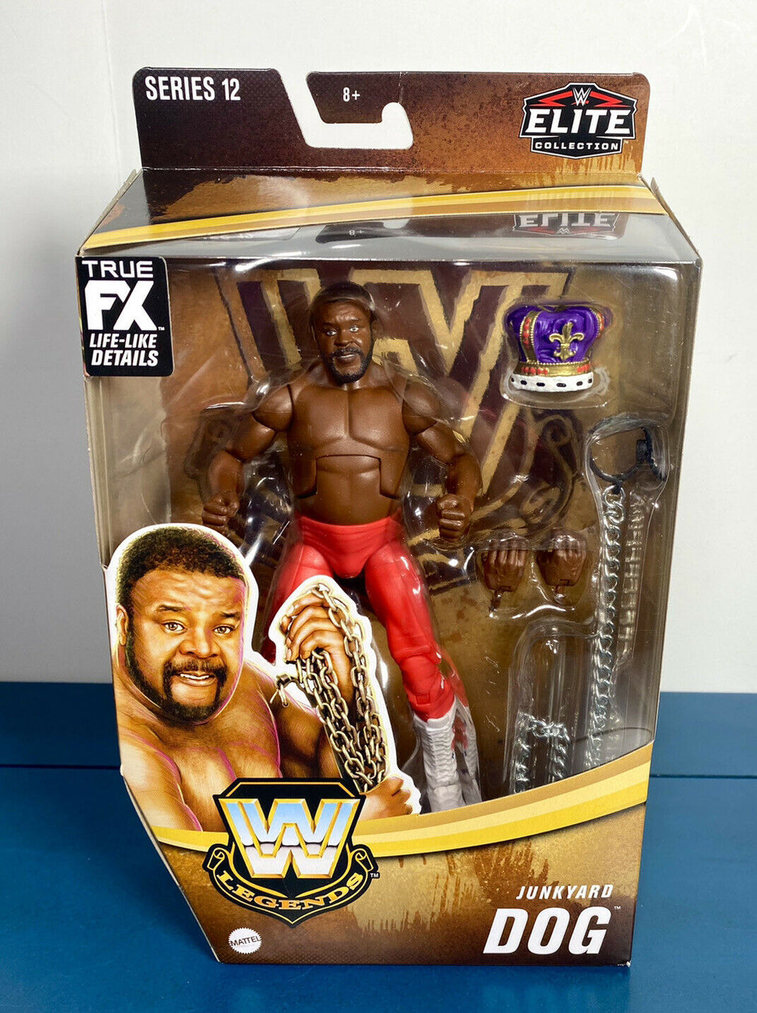 2021 WWE Elite Collection Legends Series 12 Action Figure: JUNKYARD DOG