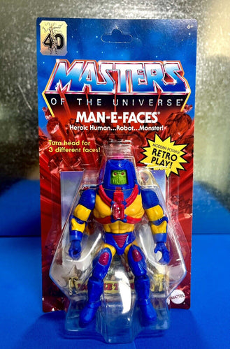 2022 Masters of the Universe Origins - 40th Anniversary - MAN-E-FACES (Classic)