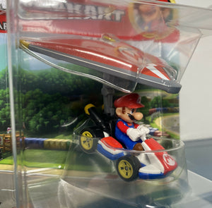 NEW 2021 Hot Wheels Mario Kart: MARIO Standard Kart + SUPER GLIDER Die-Cast Car
