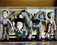 Load image into Gallery viewer, 2023 Disney Pixar Toy Story Woody’s Roundup 4-Packs (Black &amp; White) - Exclusive!