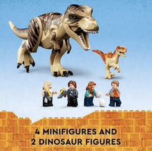 Load image into Gallery viewer, 2022 LEGO Jurassic World: T. Rex &amp; Atrociraptor Dinosaur Breakout (#76948)
