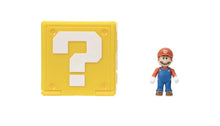 Load image into Gallery viewer, 2023 JAKKS The Super Mario Bros. Movie Minifigure - MARIO (w/ Question Block)