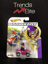 Load image into Gallery viewer, 2020 Hot Wheels Mario Kart: WALUIGI (Badwagon) Die-Cast