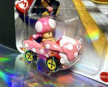 Load image into Gallery viewer, 2022 Hot Wheels Mario Kart - TOADETTE (Birthday Girl) Diecast Car