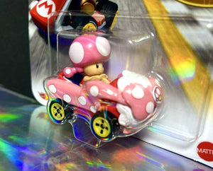 2022 Hot Wheels Mario Kart - TOADETTE (Birthday Girl) Diecast Car