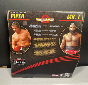 2021 WWE Elite Collection 2-Pack: MR. T & “ROWDY” RODDY PIPER (Wrestlemania 2)
