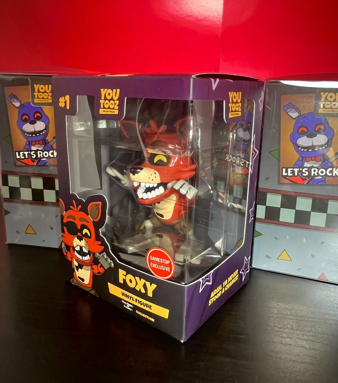 Youtooz: Five Nights at Freddy's Collection - Foxy Vinyl Figure - Gamestop  Exclusive [Toys, Ages 15+, #1] 