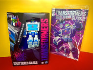 2022 Transformers Shattered Glass Deluxe SOUNDWAVE & IDW’s w/ Comic! - Exclusive