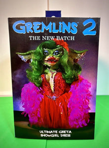 2023 NECA SDCC Exclusive- Gremlins 2 - Ultimate GRETA SHOWGIRL Dress Figure MINT