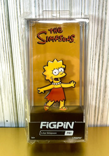 2022 FiGPiN The Simpsons - Lisa Simpson Enamel Pin #761