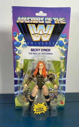2021 Masters of the WWE Universe Action Figure: BECKY LYNCH