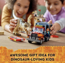 Load image into Gallery viewer, 2022 LEGO Jurassic World: T. Rex &amp; Atrociraptor Dinosaur Breakout (#76948)