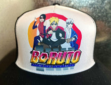 Load image into Gallery viewer, Concept One- Boruto: Naruto Next Generations Team 7 Adjustable Snapback Hat OSFM