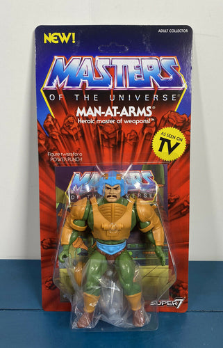 2018 Super7 -  Masters of the Universe 5.5” Retro Figure: MAN-AT-ARMS