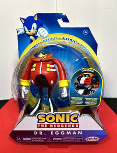 2019 JAKKS Pacific Sonic the Hedgehog Action Figure: DR. EGGMAN (w/ Gamma Disk)