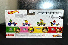 Load image into Gallery viewer, 2023 Hot Wheels Mario Kart 4-Pack: Baby Luigi, Baby Peach, Bowser Jr, Baby Mario