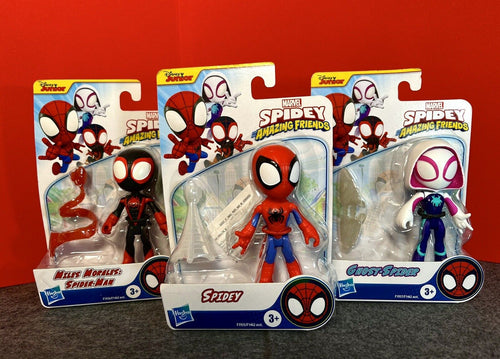 Spidey and His Amazing Friends - SPIDER-MAN, MILES MORALES & GHOST SPIDER Bundle