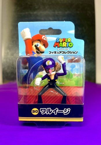Sangei (Japanese) Super Mario 2.5in Figure: WALUIGI