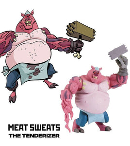 2018 Playmates - Rise of the Teenage Mutant Ninja Turtles - MEAT SWEATS Figure