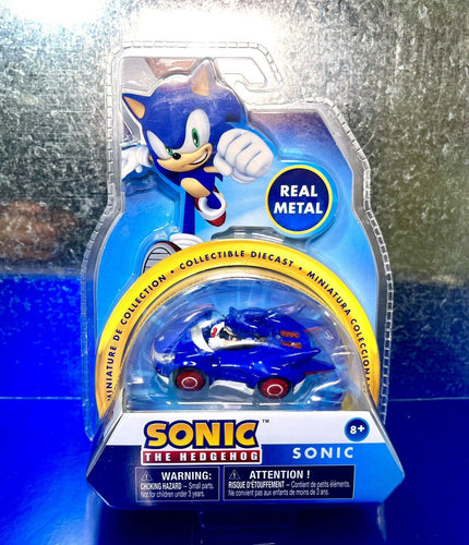 2021 NKOK Sonic The Hedgehog - Sonic Diecast Collectible Racing Car