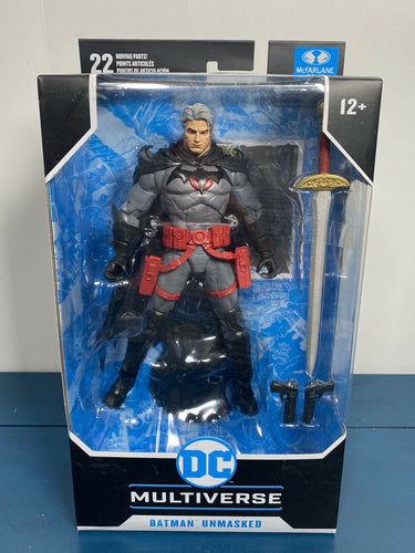 2021 McFarlane DC Multiverse Figure: FLASHPOINT UNMASKED BATMAN (Thomas Wayne)