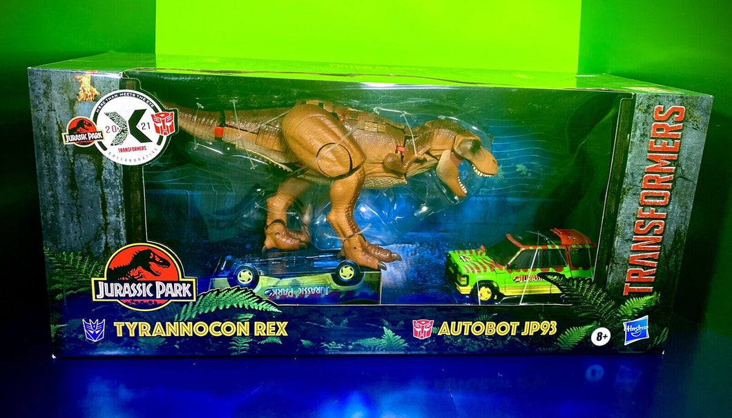 2021 Hasbro - Jurassic Park X Transformers - Tyrannocon Rex & Autobot JP93