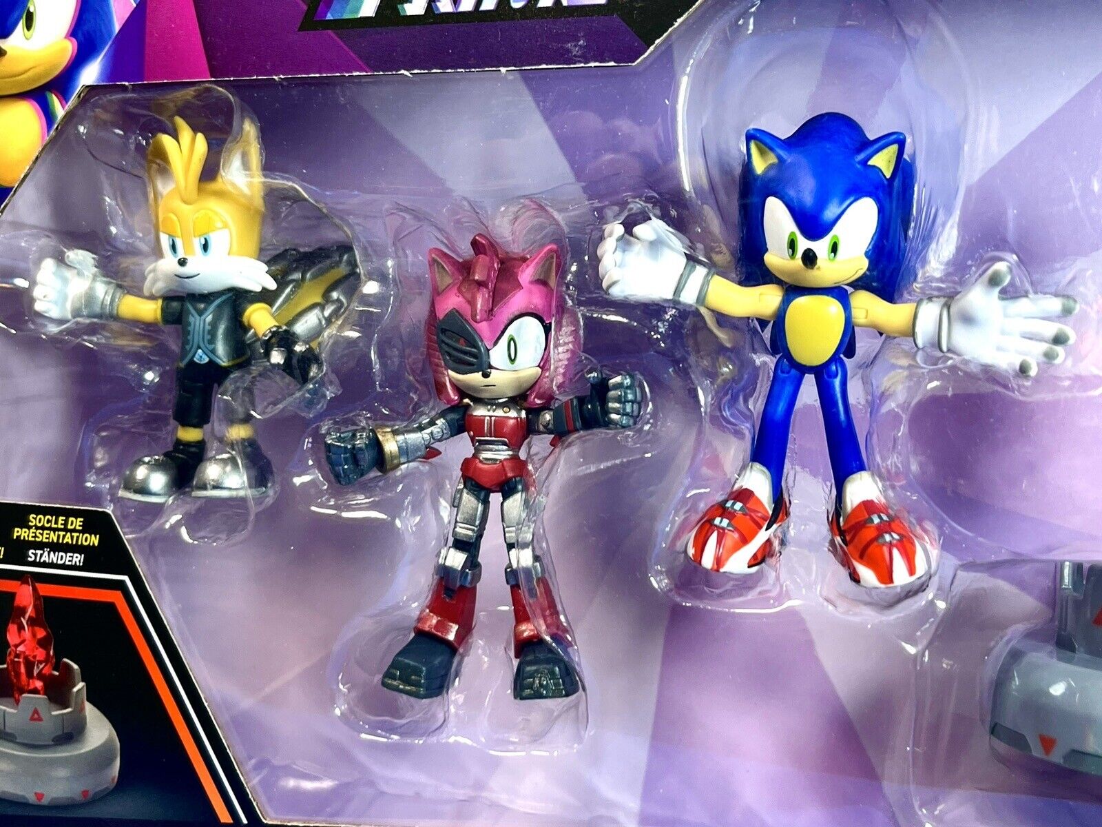 2023 JAKKS Sonic Prime New Yoke City 3-Pack - Sonic, Tails Nine, & Rus Florida Toy Store 2023 JAKKS Sonic Prime New Yoke City 3-Pack - Sonic, Tails Nine, & Rus Florida Toy Store