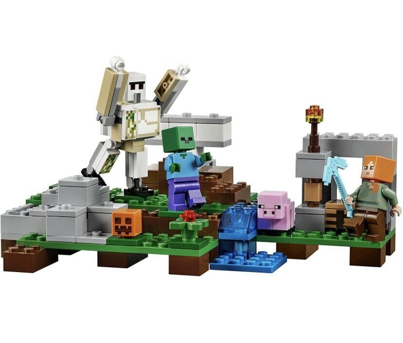 How to make a LEGO Minecraft Iron Golem? #minecraftshorts 