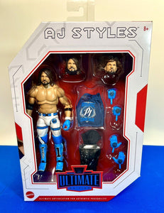 2023 WWE Ultimate Edition Series 16 Action Figure: AJ STYLES (Wrestlemania 38)