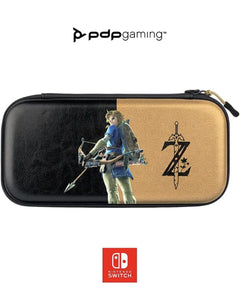 PDP Official BOTW Hyrule Hero Link Deluxe Travel Case for all Switch Models