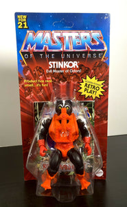 NEW 2021 Mattel -  Masters of the Universe 5.5” Retro Action Figure: STINKOR