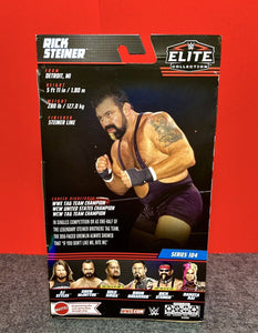 2023 WWE Elite Collection Series 104: RICK STEINER (1st Time in the Line!)
