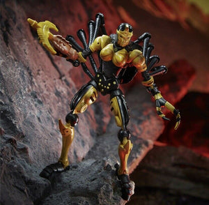 2021 Hasbro Transformers Kingdom War for Cybertron Trilogy Figure: BLACKARACHNIA