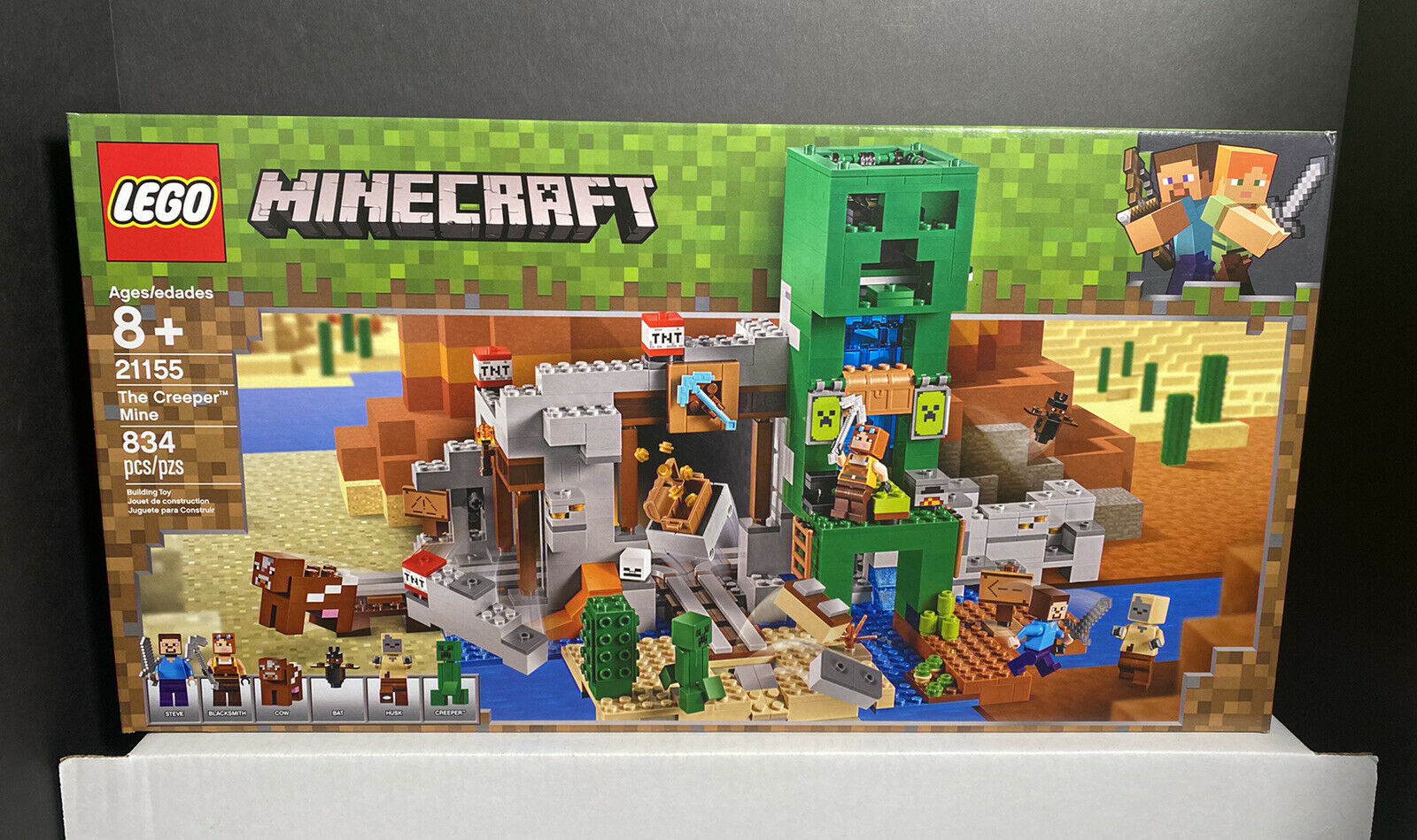 Minecraft The Creeper Creeper Mine 21155 LEGO Minecraft The