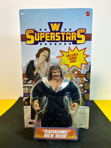 2023 Mattel - WWE Superstars Retro Series 4 Action Figure: “RAVISHING” RICK RUDE