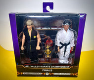 NECA The Karate Kid 1984 - Johnny vs. Daniel Clothed Figures Tournament 2-Pack