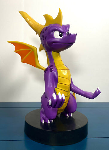 2019 Cable Guys SPYRO THE DRAGON XL Phone & Controller Holder w/ USB Cable!