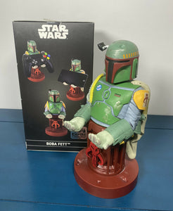 Cable Guys Star Wars - RED Boba Fett Phone & Controller Holder w/ USB Cable Excl