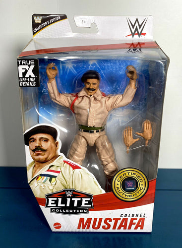 2021 WWE Elite Collection Legends Collector’s Edition: COLONEL MUSTAFA (Excl)