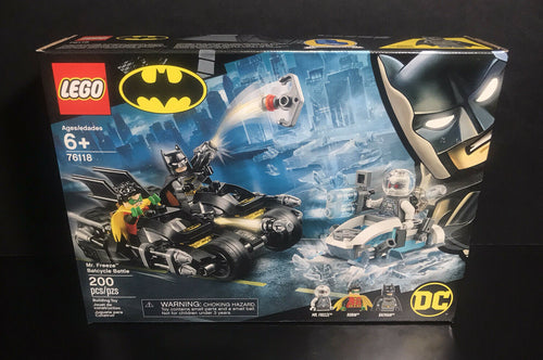LEGO DC Universe Super Heroes Mr. Freeze Batcycle Battle Set (76118)