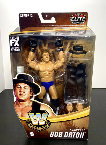 2022 WWE Elite Collection Legends Series 13 Action Figure: “COWBOY” BOB ORTON