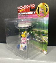Load image into Gallery viewer, NEW 2021 Hot Wheels Mario Kart: PEACH B-DASHER + PEACH PARASOL Die-Cast Car