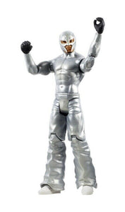 2021 WWE Summerslam Core Series 121 Action Figure: REY MYSTERIO (Silver Surfer)